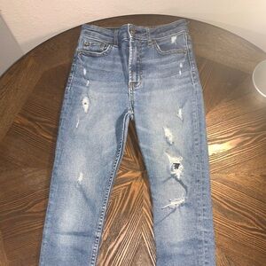 GAP girls jean size 10 sky high skinny